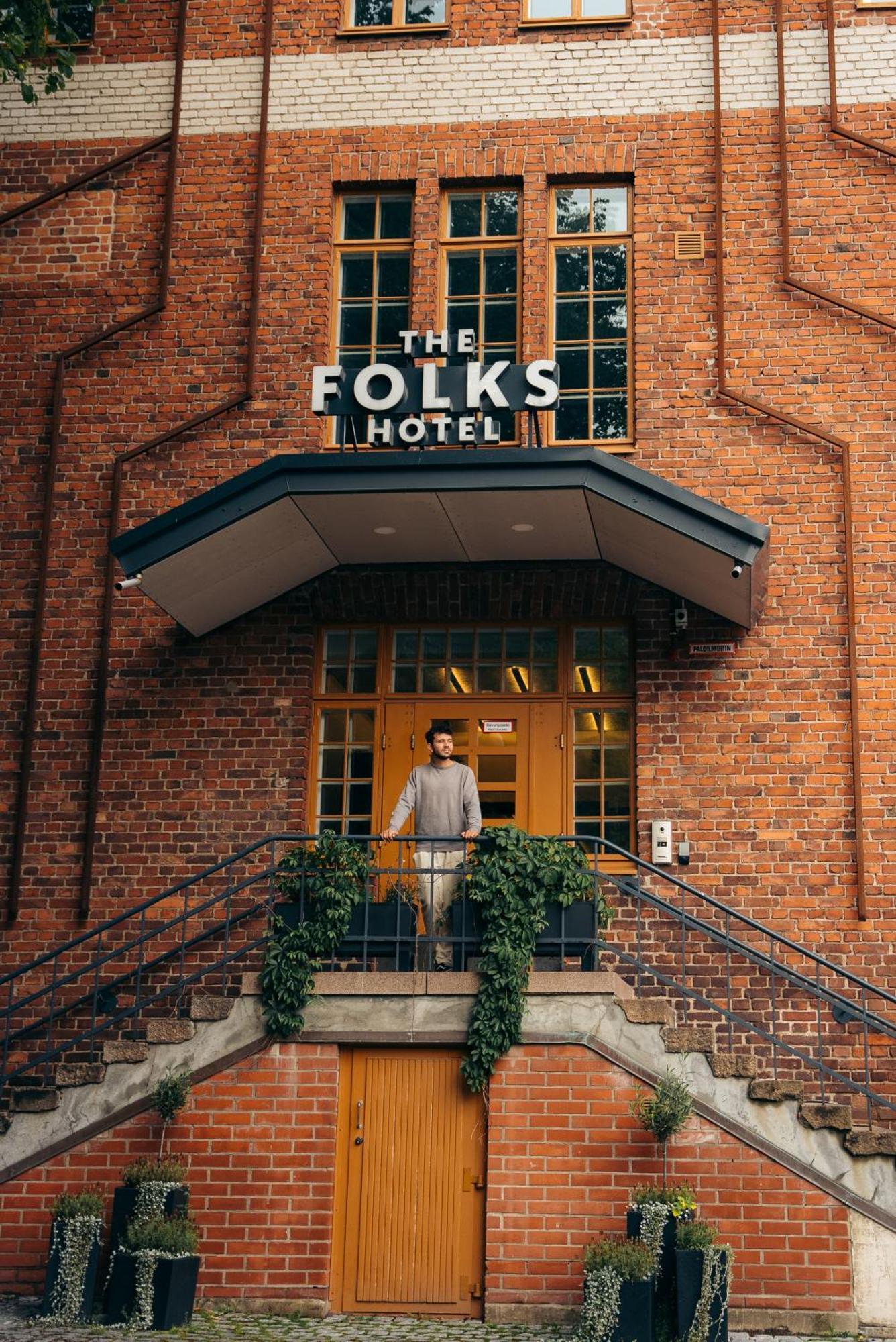 The Folks Hotel Konepaja Хелзинки Екстериор снимка